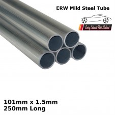 101mm x 1.5mm Mild Steel (ERW) Tube - 250mm Long