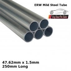 47.62mm x 1.5mm Mild Steel (ERW) Tube - 250mm Long