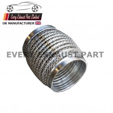 63mm x 100mm Weld-On Soft ILOK Exhaust Flexi