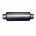 3.5" Round Mild Steel ERW Clamp-On Silencer
