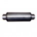 6" Round Mild Steel ERW Clamp-On Silencer