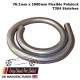 76.2mm ID x 1000mm Long Stainless Steel T304 Polylock