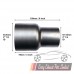 63.5mm (2" 1/2) ID to 57.15mm (2" 1/4) ID Exhaust Reducer/Expander