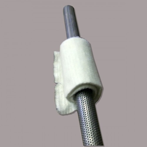 thumbnail image 2 of MIJ Exhaust 1.5" 38mm Half Meter Perforated Exhaust Repair Pipe - Stainless Steel 0.5m 2 of 6