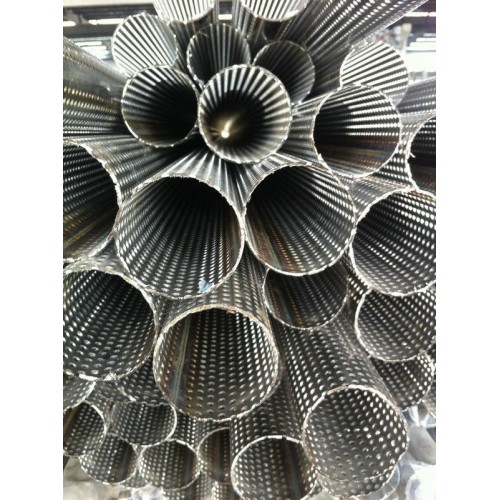 38mm 1.5 Inch T304 Stainless Steel Perforated Tube Pipe  Exhaust Repair 1/2 MTR 