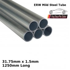 31.75mm x 1.5mm Mild Steel (ERW) Tube - 1250mm Long