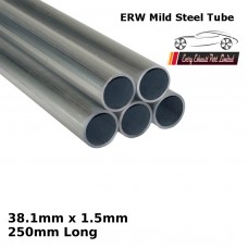 thumbnail image 2 of MIJ Exhaust 1.5" 38mm Half Meter Perforated Exhaust Repair Pipe - Stainless Steel 0.5m 2 of 6