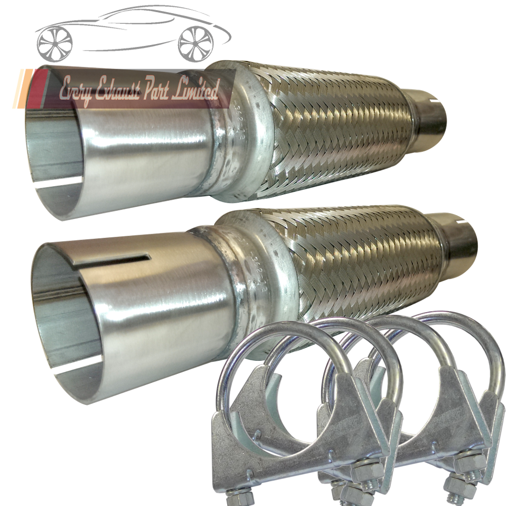 Jaguar EType 19611968 Exhaust Replacement Flex Flexi For Down Pipe